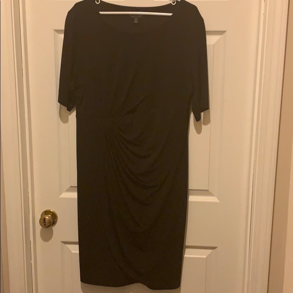 Black cocktail dress